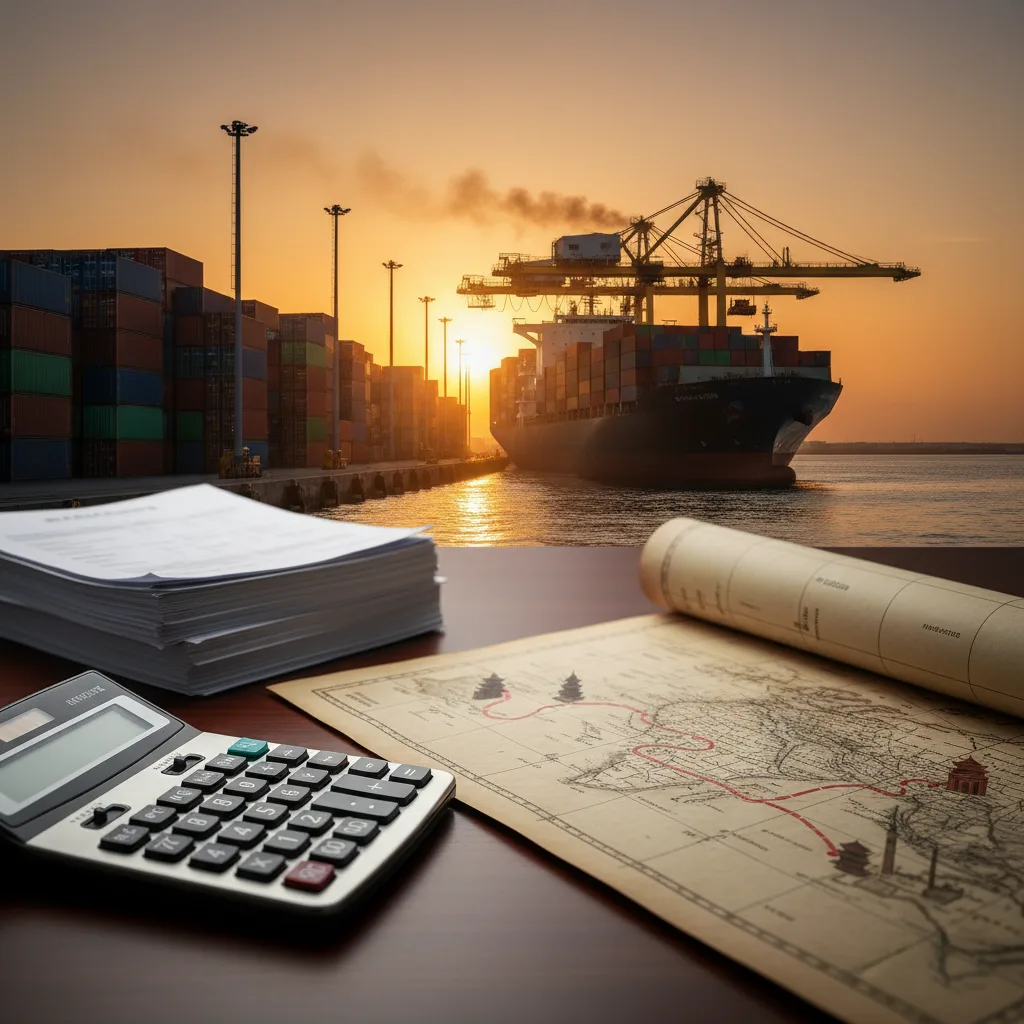 Optimisez le coût transport maritime Maroc en 2026 - badr - cout transport maritime maroc chine