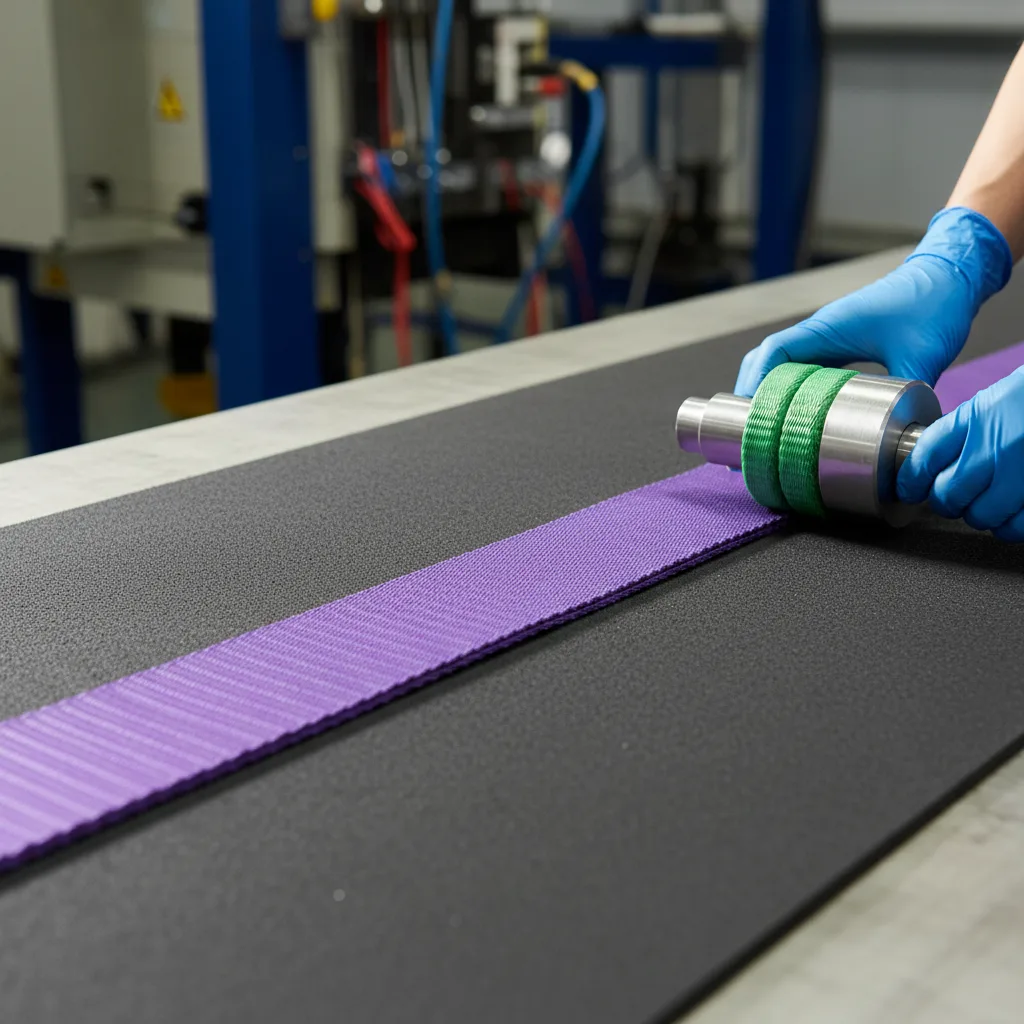 élingue textile ronde vs plate différences - guide