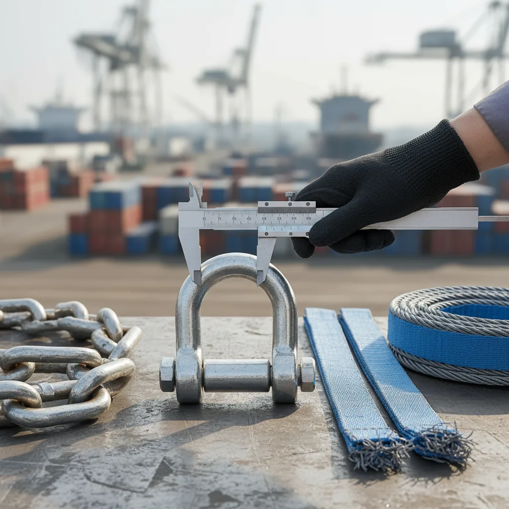 manille de levage inox marine - guide