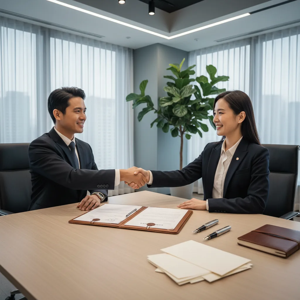 négociation contrat commercial - conclusion