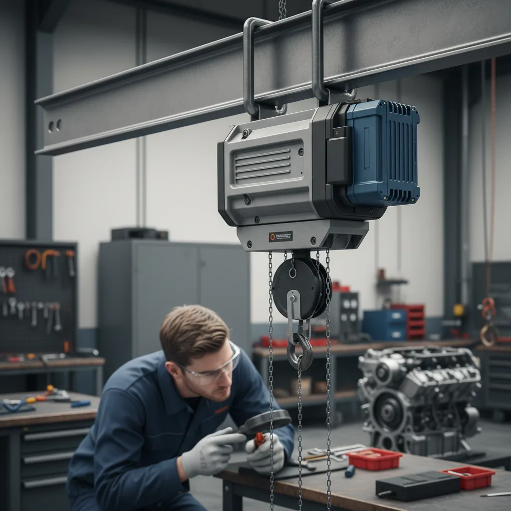 palan électrique sur batterie avantages - introduction