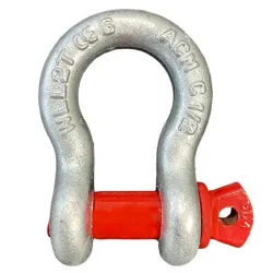 HR Bow Shackle with screw pin HR Bow Shackle with screw pin