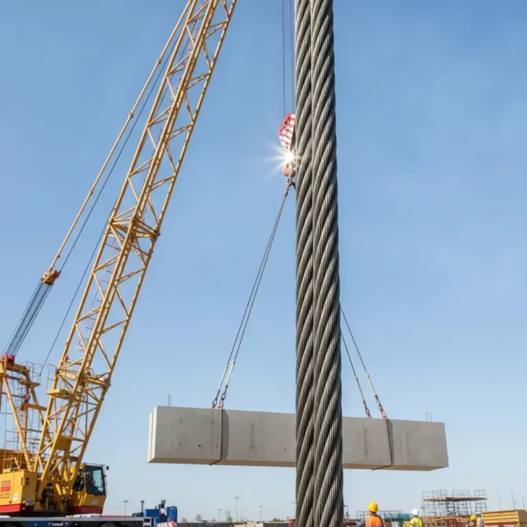 Câble antigiratoire levage grue – Quand et pourquoi l'utiliser ? - cable antigiratoire levage grue