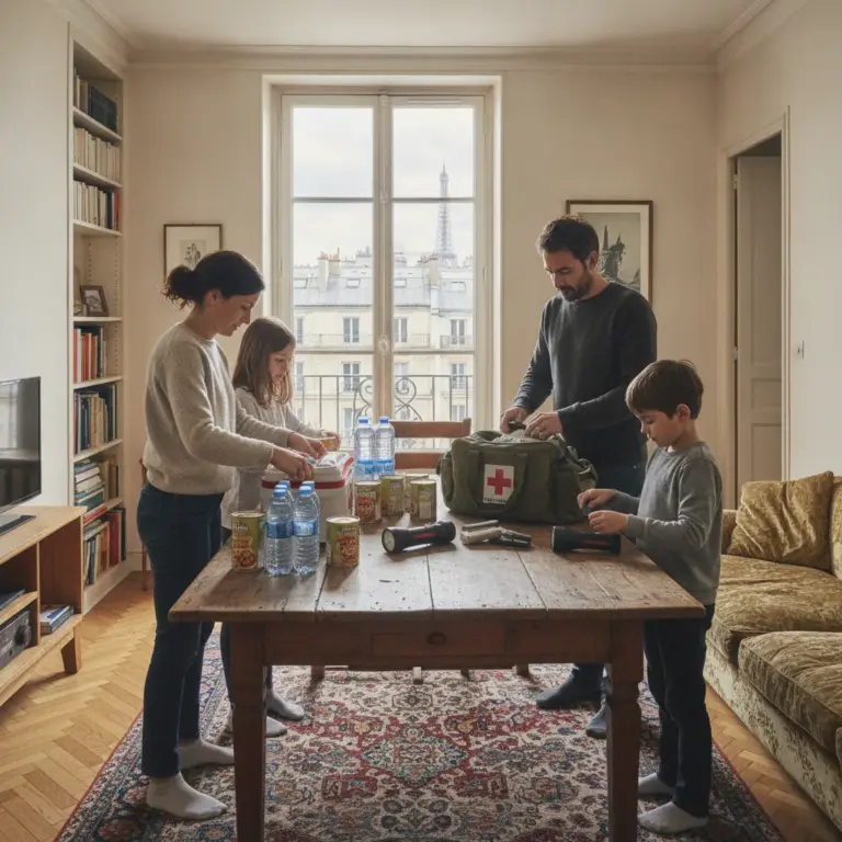 Kit survie famille parisienne | la checklist 72h 2026 - kit survie famille parisienne