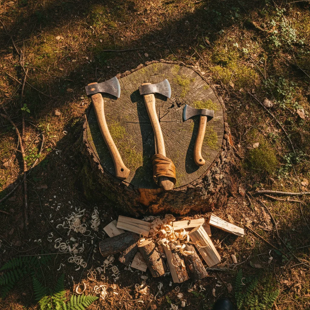 choisir hache bushcraft