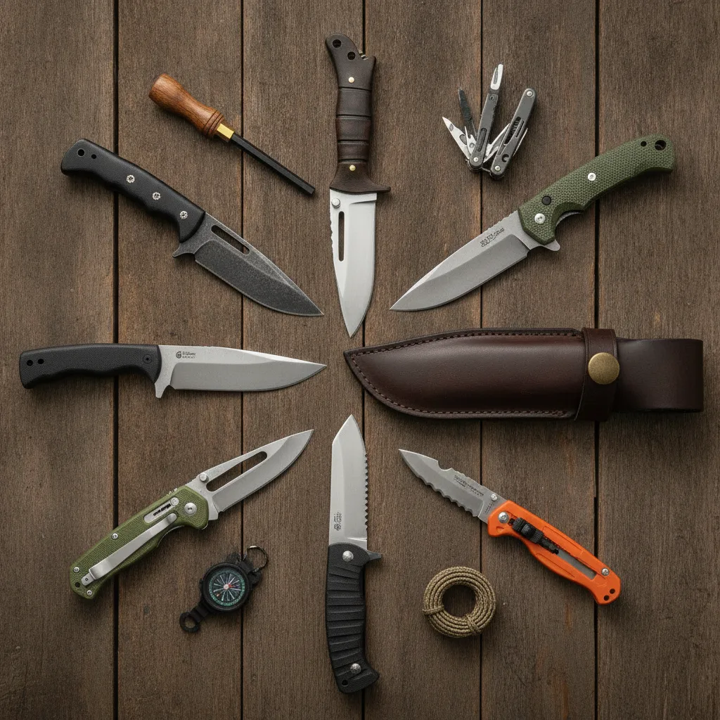 choisir couteau survie débutant Paris
